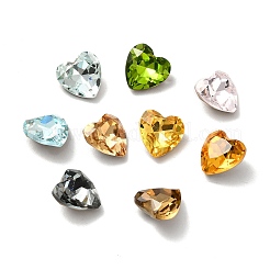 Faceted K9 Glass Rhinestone Cabochons&nbsp;GGLA-R402-06A
