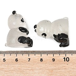 Panda Luminous Resin Figurine Ornaments&nbsp;DJEW-A018-03