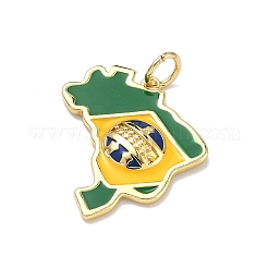 Brass Pendants&nbsp;KK-D235-08G-01