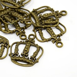 Antique Bronze Crown Pendants Tibetan Style Pendant&nbsp;X-K092U071