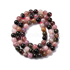 Natural Multicolor Tourmaline Beads Strands&nbsp;G-L608-B01-01