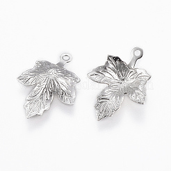 Tarnish Resistant Autumn Theme 304 Stainless Steel Pendants&nbsp;STAS-P175-11P