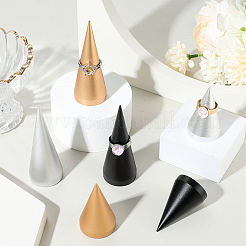 2Pcs 2 Styles Alloy Ring Display Stands&nbsp;RDIS-BBC0001-01P
