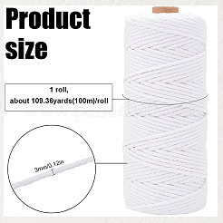 1 Roll Cotton String Threads for Crafts Knitting Making&nbsp;KNIT-SC0001-03