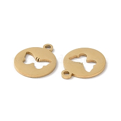 Ion Plating(IP) 304 Stainless Steel Charms&nbsp;STAS-F300-01G