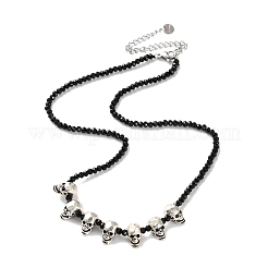 Glass Beaded Necklaces&nbsp;NJEW-H047-05