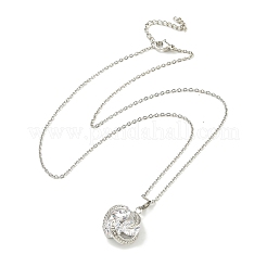 304 Stainless Steel Cable Chain Necklaces&nbsp;NJEW-H040-08P
