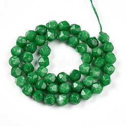 Dyed Natural Malaysia Jade Beads Strands&nbsp;G-T139-8mm-48