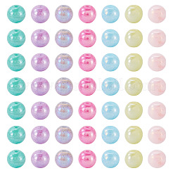 350Pcs 7 Colors Electroplate Opaque Glass Beads Strands&nbsp;EGLA-TA0013-61