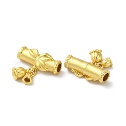 Matte Gold Color Brass Pendants&nbsp;KK-F872-04MG-01