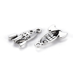 Tibetan Style Alloy Pendant Rhinestone Settings&nbsp;TIBE-S323-133AS-RS