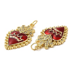 Rack Plating Brass Pendants&nbsp;KK-C030-27G