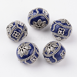 Round Handmade Indonesia Beads&nbsp;IPDL-L002-06A