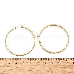 201 Stainless Steel Hoop Earrings&nbsp;EJEW-Q026-07G