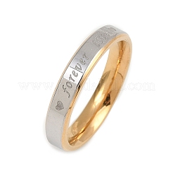 304 Stainless Steel Finger Rings&nbsp;RJEW-S651-02GP