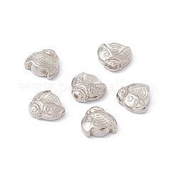 Non-Tarnish 201 Stainless Steel Cabochons&nbsp;STAS-C057-15P