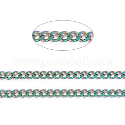 PVD Vacuum Plating 304 Stainless Steel Cuban Link Chains&nbsp;CHS-K016-03A-MC