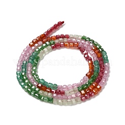 Gradient Color Cubic Zirconia Bead Strands&nbsp;ZIRC-F144-02A
