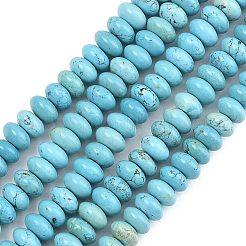 Dyed Natural Magnesite Beads Strands&nbsp;G-B173-A01-01