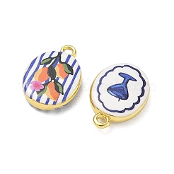 Printed Brass Pendants&nbsp;KK-CBA84C5-15G