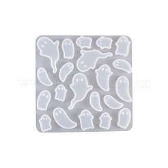 Ghost Pendant Earrings Keychain Halloween Series Pendant Silicone Mold&nbsp;PW-WG6422D-01