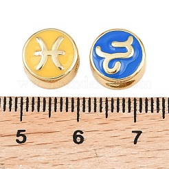 12Pcs Brass Beads&nbsp;ENAM-I046-02G