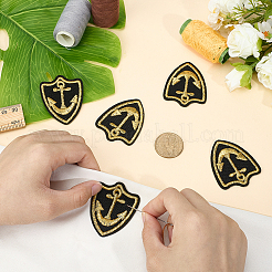 5Pcs Polyester Embroider Thread Iron on/Sew On Patches&nbsp;PATC-CY0001-39