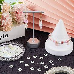 5Sets Iridescent PVC Paillette/Sequin Links&nbsp;PVC-SC0001-16B