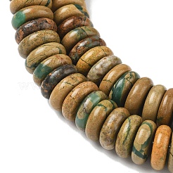 Natural Verdite Stone Beads Strands&nbsp;G-B155-B05-4x10mm