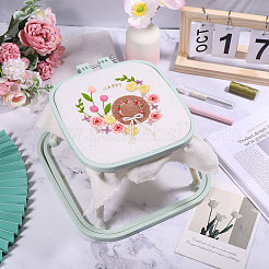 ABS Plastic Cross-stitch Embroidery Hoops&nbsp;TOOL-WH0166-042
