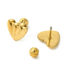 Ion Plating(IP) 304 Stainless Steel Ear Studs&nbsp;EJEW-Q801-05G