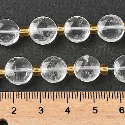 Natural Quartz Crystal Beads Strands&nbsp;G-G271-C07-10mm