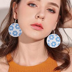 DIY Cellulose Acetate(Resin) Earring Making Kits&nbsp;DIY-FH0001-74