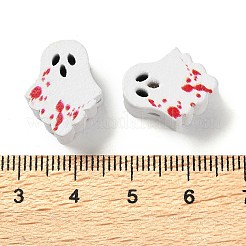Printed Wood Beads&nbsp;WOOD-Z002-15A