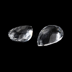 Transparent Glass Rhinestone Cabochons&nbsp;RGLA-B003-08A-10