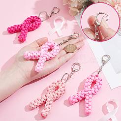 4Pcs Polyester & Spandex Penedant Decoration&nbsp;KEYC-PH01547
