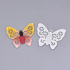Printed Brass Pendants&nbsp;LS-KKC-R002-01A