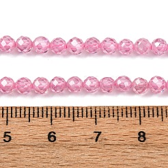 Cubic Zirconia Beads Strands&nbsp;G-G792-47-12C