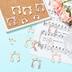 15Pcs 3 Styles Alloy Enamel Pendants&nbsp;FIND-YW0012-83