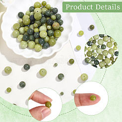120Pcs 4 Styles Natural Chinese Jade/Southern Jade Beads&nbsp;G-PA0002-14