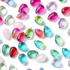 10 Colors Transparent Glass Beads&nbsp;GGLA-FS0001-04