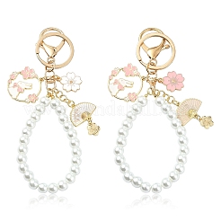 Alloy Enamel & Plastic Pendant Decoration&nbsp;HJEW-YW00035-01