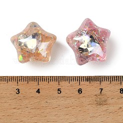 Electroplate Transparent Resin Beads&nbsp;MACR-K366-03