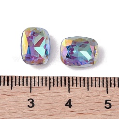 Glass Rhinestone Cabochons&nbsp;RGLA-L029-01B-BBLA