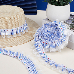 5Yards Polyester Lace Ribbon&nbsp;OCOR-GF0006-20A