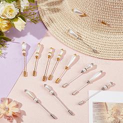 12Pcs Brass Brooch&nbsp;JEWB-BC00014