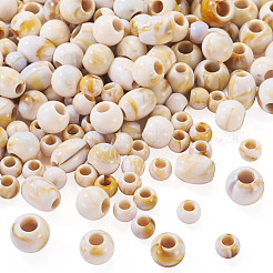 200Pcs Opaque Acrylic European Beads&nbsp;OACR-TA0004-71