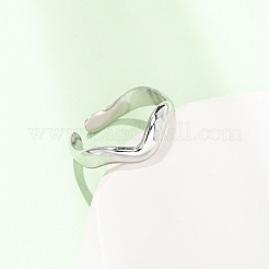 304 Stainless Steel Cuff Open Rings&nbsp;SA-CBA4160-38P