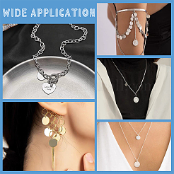 120Pcs 4 Styles 304 Stainless Steel Charms&nbsp;STAS-BC0003-64
