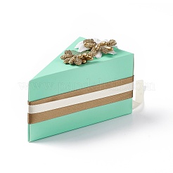 Cake-Shaped Cardboard Wedding Candy Favors Gift Boxes&nbsp;CON-E026-01B